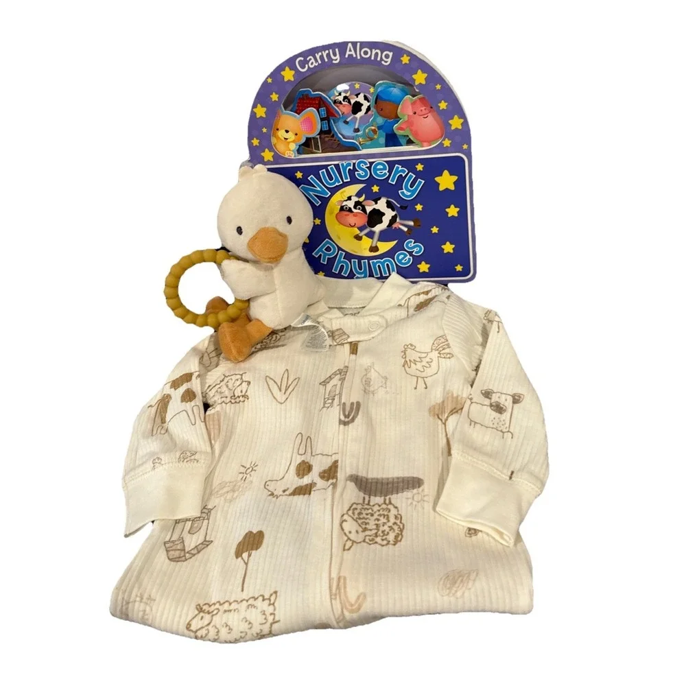 Unisex‎ Newborn Infant Present, My 1st Nursery Rhymes Adorable Baby Shower Gift